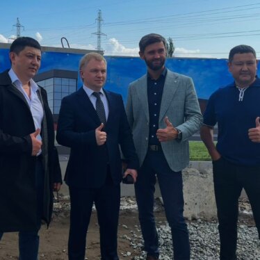 В Заозерном началось строительство нового торгово- развлекательного центра